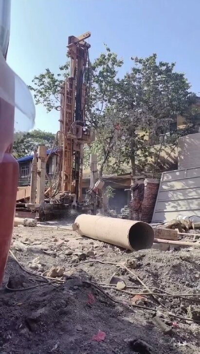 梁子湖区工地施工用水井