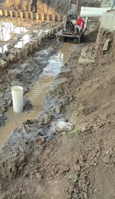 梁子湖区工地施工用水井