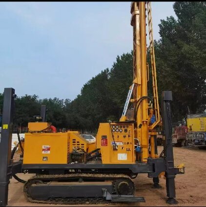 梁子湖区岩石井施工